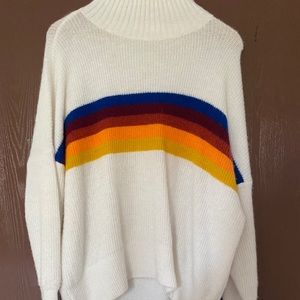 Mock neck sweater